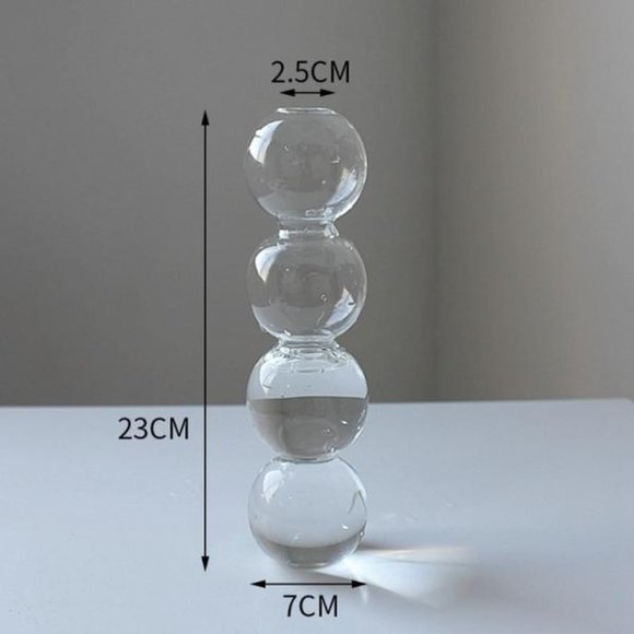 Transparent Flower Vase - Picture 3 of 12